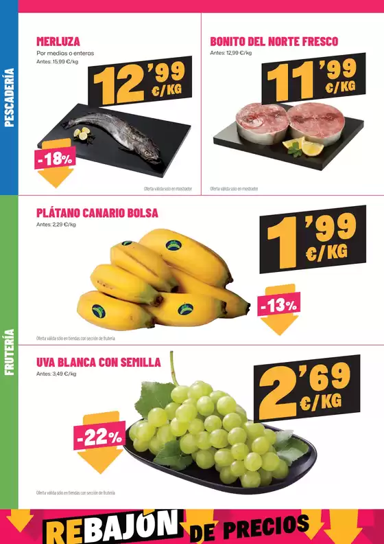 REBAJON DE PRECIOS