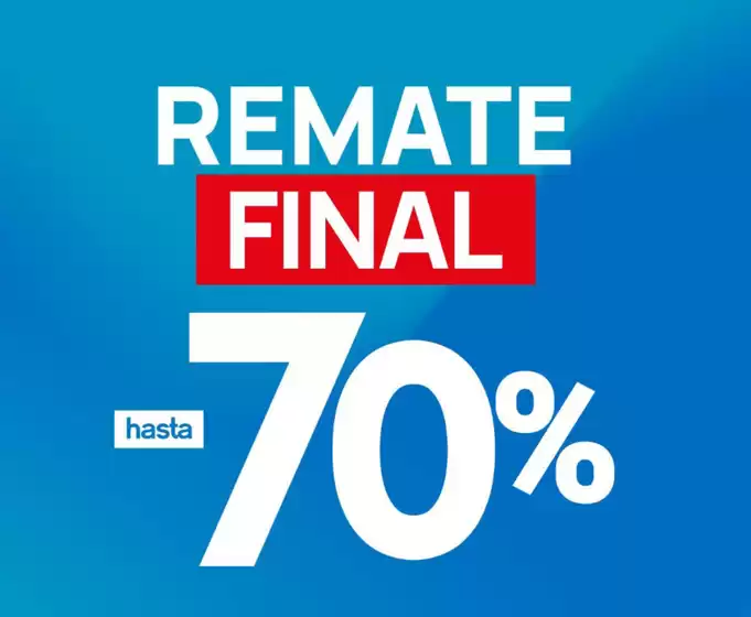 Hasta -70%