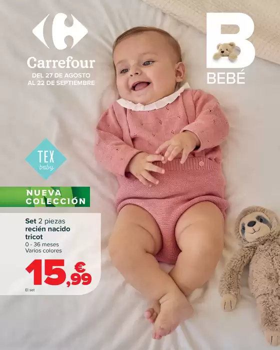 Catálogo Carrefour en Jerez de la Frontera | BEBE (Pañales, alimentación, sillas, ropa y accesorios) | 2025-08-27T00:00:00.000Z - 2025-09-22T00:00:00.000Z