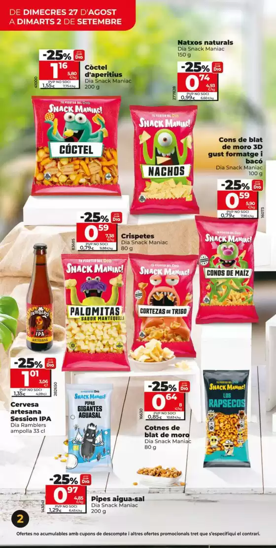 Nova Qualitat Dia del27/08 al 02/09
