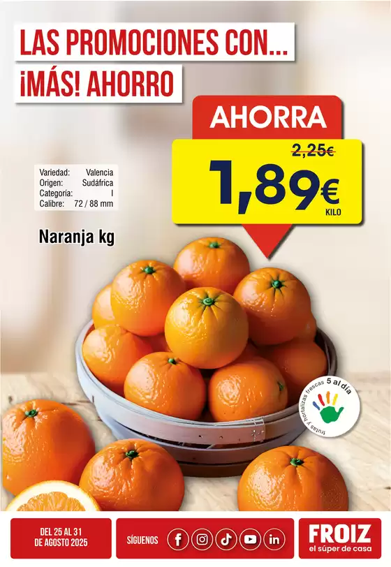 Froiz Oferta semanal