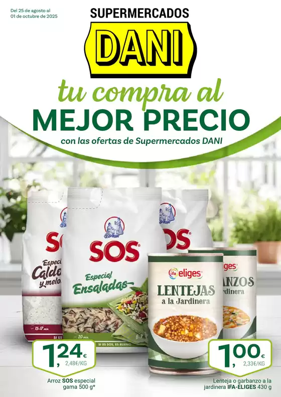 Del 25 de agosto al 01 de octubre de 2025