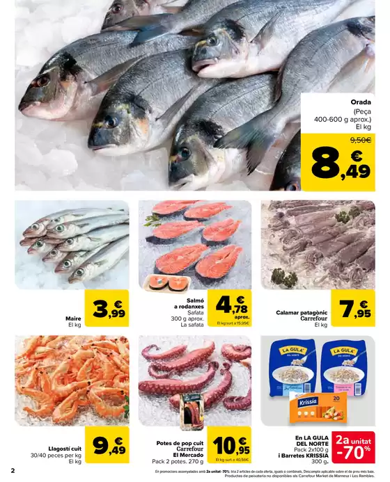 2a unitat -50% en més de 700productos