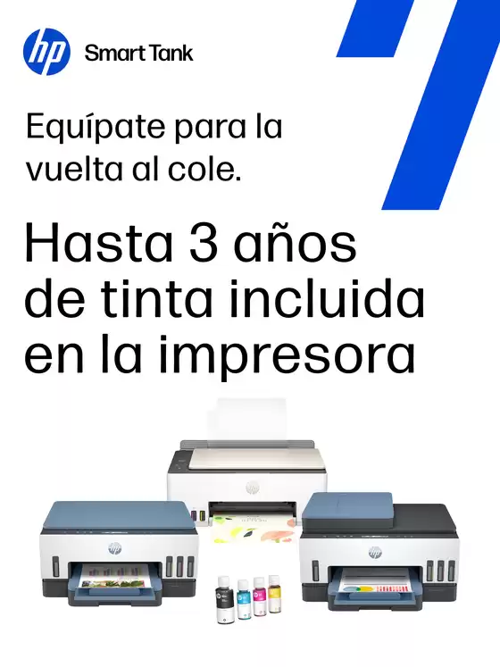 Catálogo HP en L'Hospitalet de Llobregat | Hasta 3 años de tinta incluída en la impresora | 2025-08-27T00:00:00.000Z - 2025-09-30T00:00:00.000Z