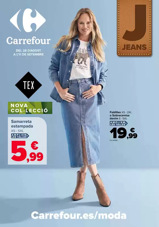 Catálogo Carrefour en Tarragona | VAQUEROS-DEPORTE | 2025-08-28T00:00:00.000Z - 2025-09-11T00:00:00.000Z