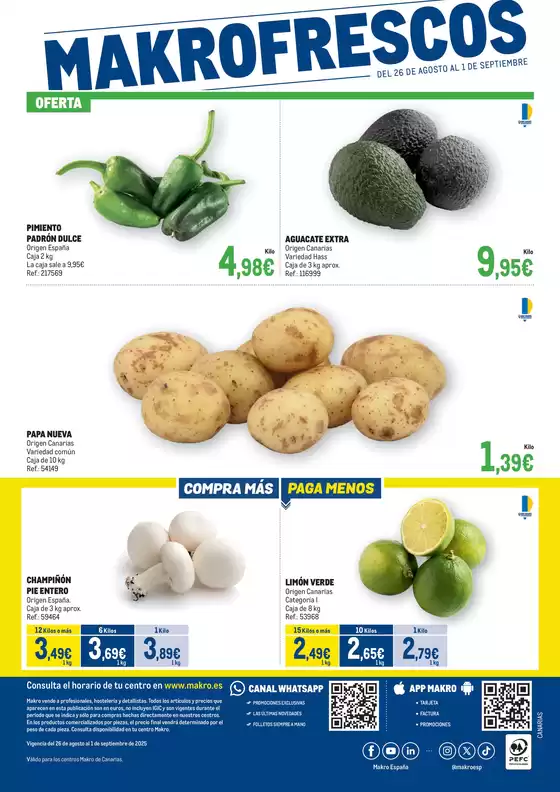 Makro Fresco Canarias