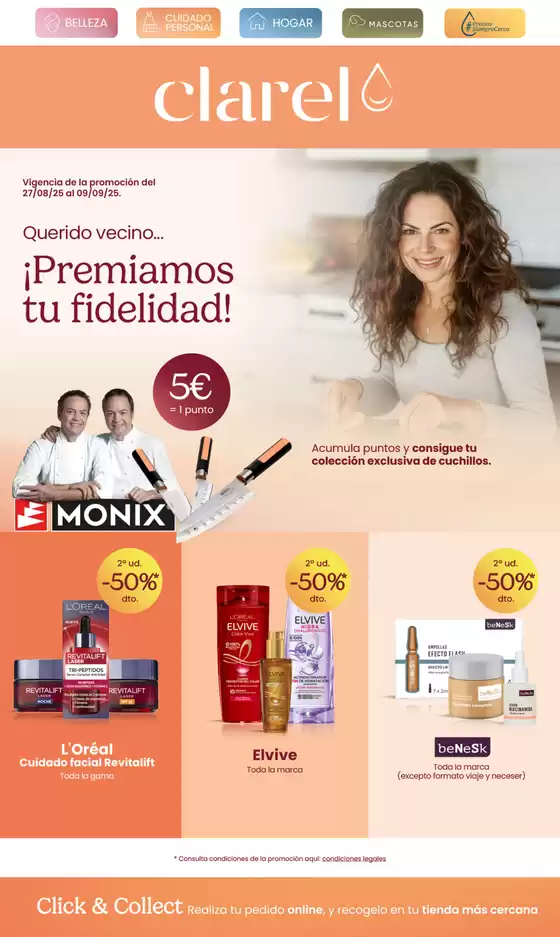 Vigencia de la promoción del 27/08/25 al 09/09/25