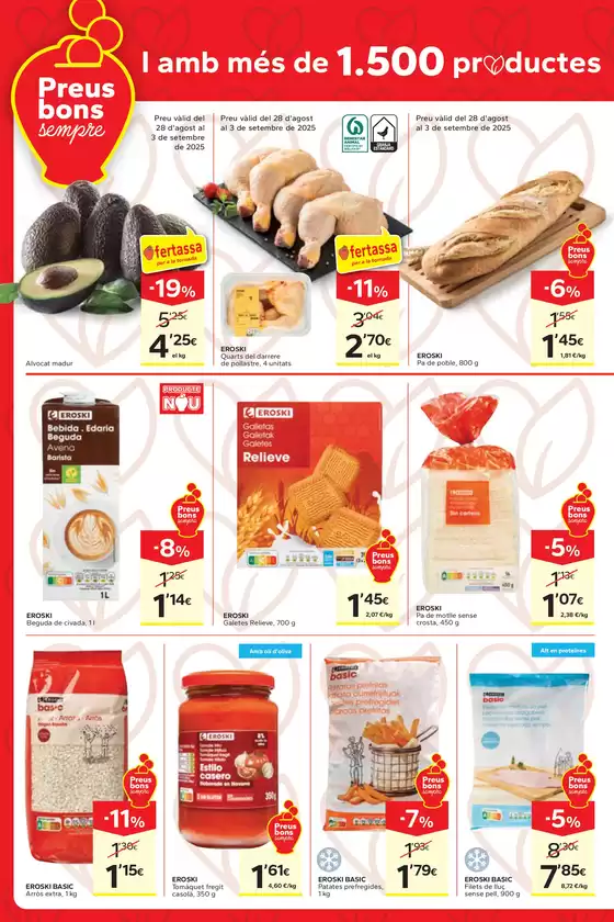Ofertasses per a la tornada