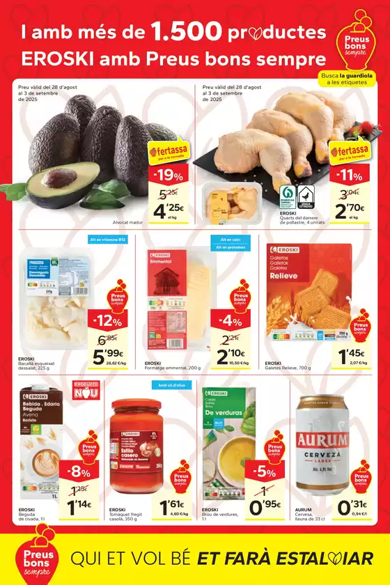 Ofertasses per a la tornada