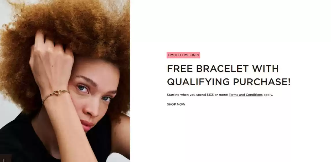 FREE BRACELET WITH QUALIFYING PURCHASE!