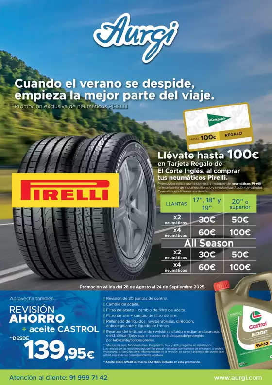 Promoción válida del 28 de Agosto al 24 de Septiembre 2025