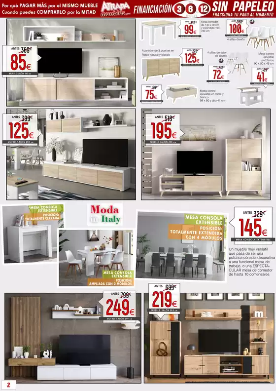 Atrapamuebles. Tu tienda de muebles ONLINE.