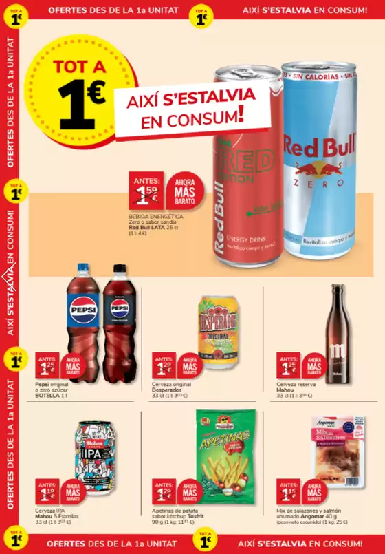 OFERTES A 1, 2 i 3€