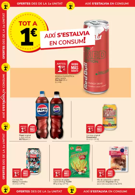 OFERTES A 1, 2 i 3€
