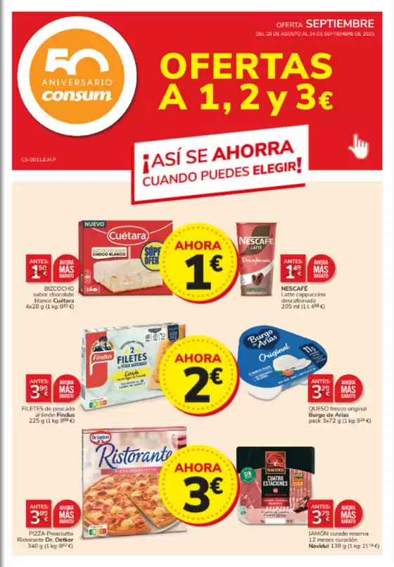 OFERTAS A 1, 2 y 3€