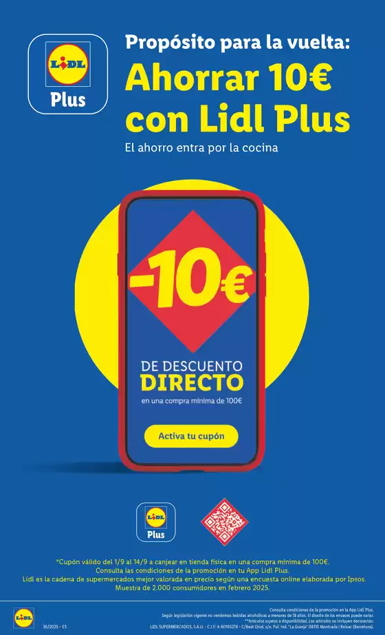 № 1 PRECIO - Ofertas válidas del 01/09 al 07/09