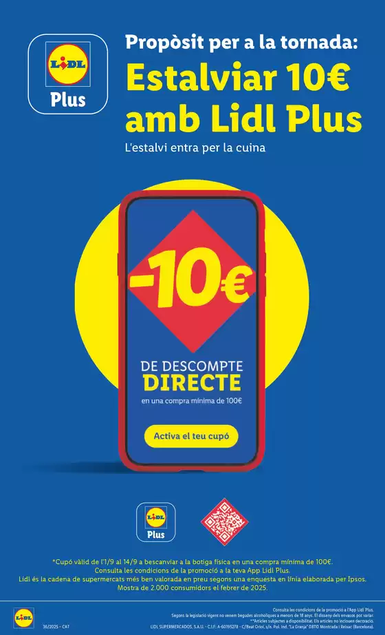 № 1 PRECIO - Ofertas válidas del 01/09 al 07/09