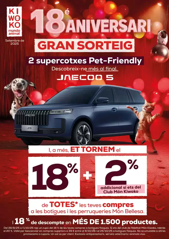 18 Aniversari GRAN SORTEIG