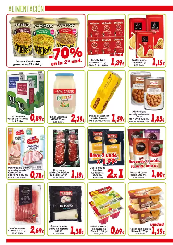 Ofertas válidas del 1 al 8 de septiembre 2025