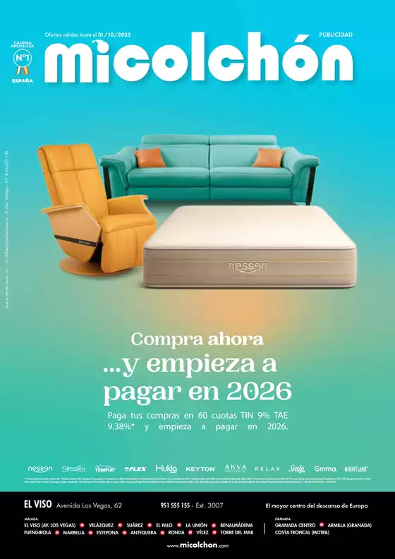 Compra ahora ...y empieza a pagar en 2026