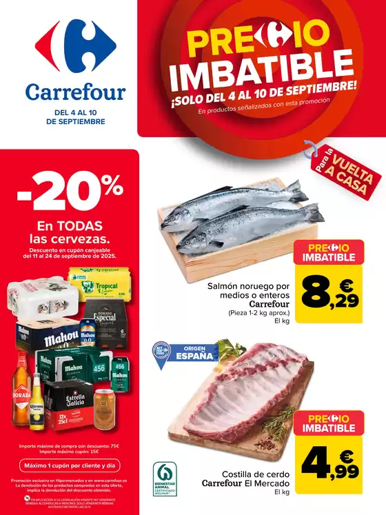 Catálogo Carrefour en Touro | VOLANDERA SEPTIEMBRE (Alimentación, Bazar, Textil y Electrónica) | 2025-09-04T00:00:00.000Z - 2025-09-10T00:00:00.000Z