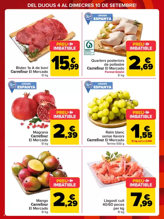 VOLANDERA SEPTIEMBRE (Alimentación, Bazar, Textil y Electrónica)