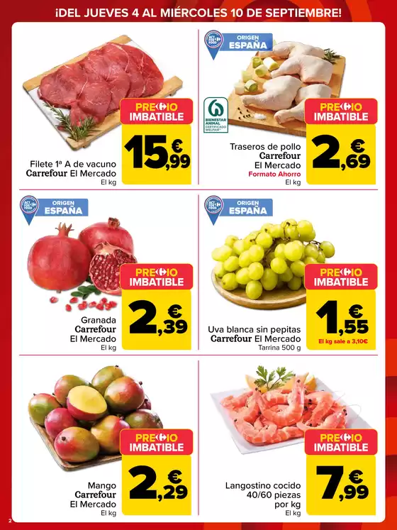 VOLANDERA SEPTIEMBRE (Alimentación, Bazar, Textil y Electrónica)