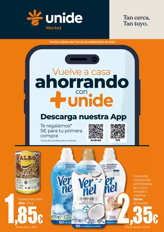 Tan cerca. Tan tuyo. UNIDE Market Canarias
