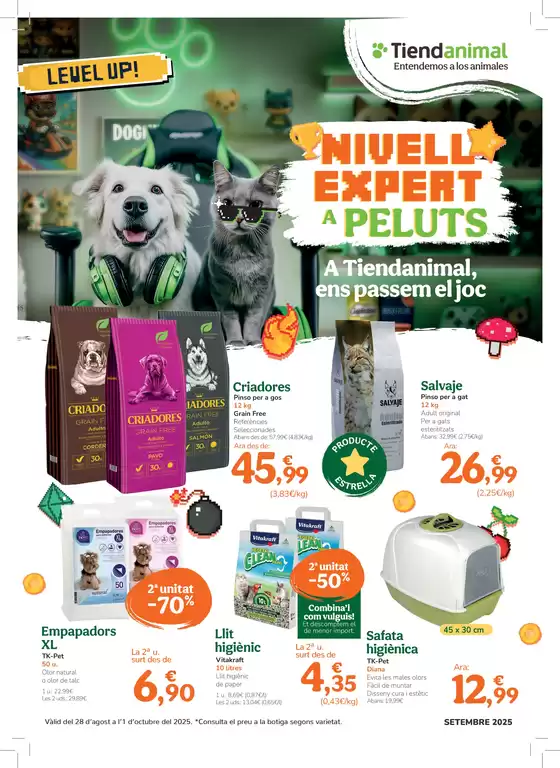 Nivell expert a peluts