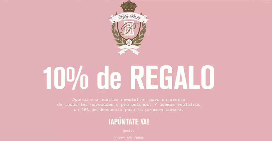 10% de REGALO