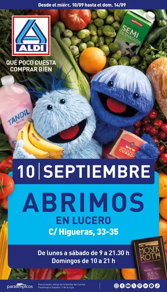 Catálogo ALDI en Carlota | ¡Nuevo Aldi en Madrid! | 2025-09-03T00:00:00.000Z - 2025-09-14T00:00:00.000Z