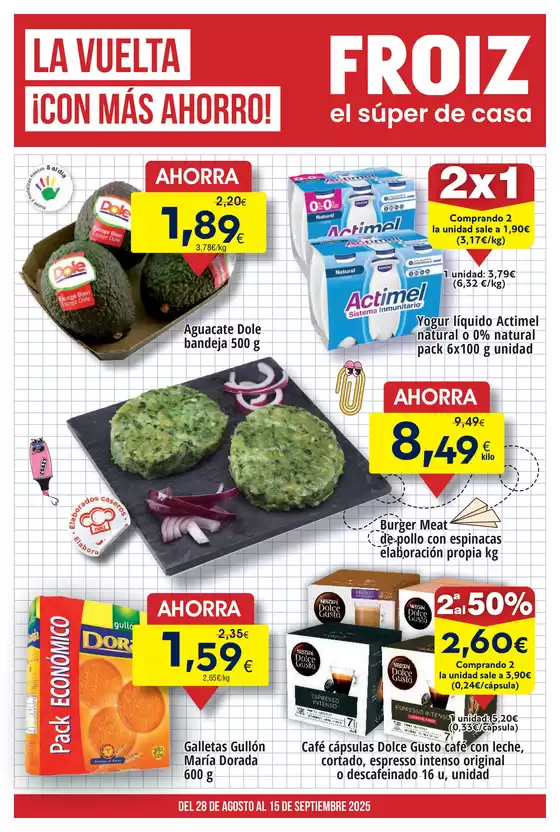 LA VUELTA ¡CON MÁS AHORRO!
