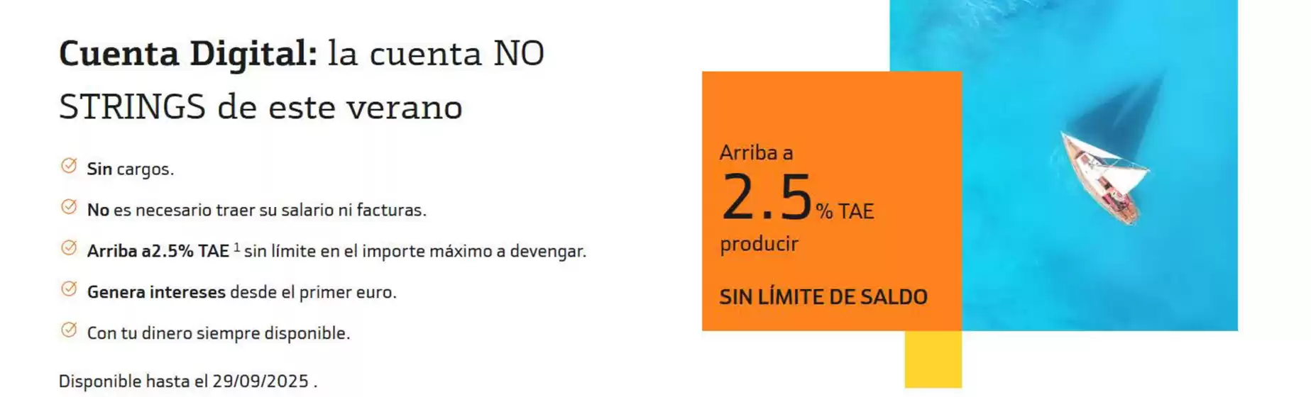 Cuenta Digital: la cuenta NO STRINGS de este verano