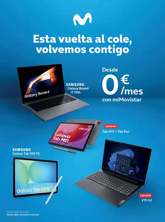 Esta vuelta al cole, volvemos contigo