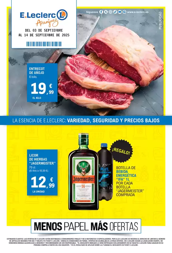 Del 03 de septiembre al 14 de septiembre de 2025