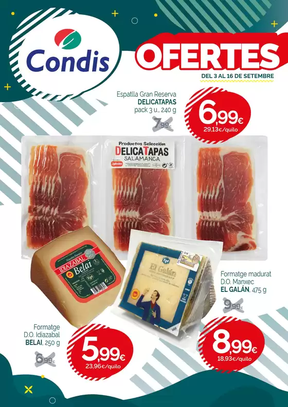 Del 3 al 16 de setembre