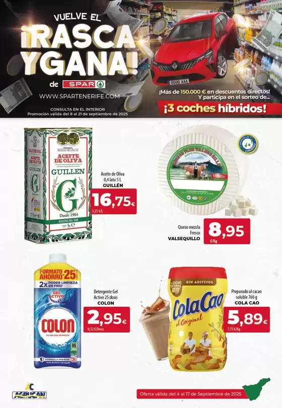 Folleto Spar Tenerife Tenerife