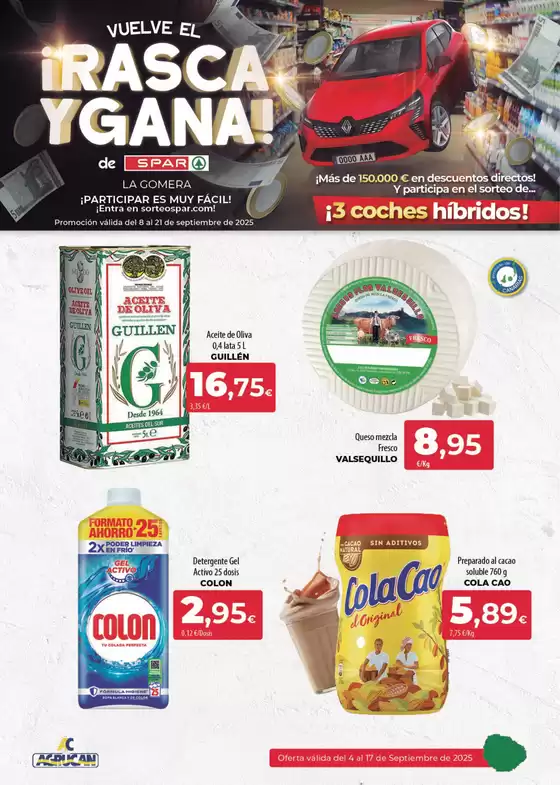 Folleto Spar Tenerife La Gomera