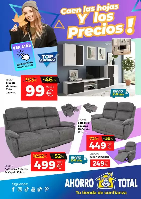 Caen las hojas Y los Precios!