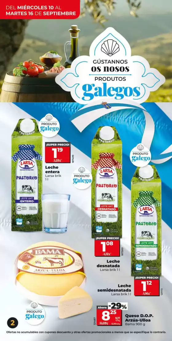 Más de 100 productos a 1 euro del 10/09 al 16/09