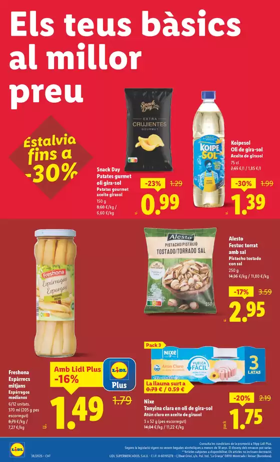 № 1 PRECIO - Ofertas válidas del 15/09 al 21/09