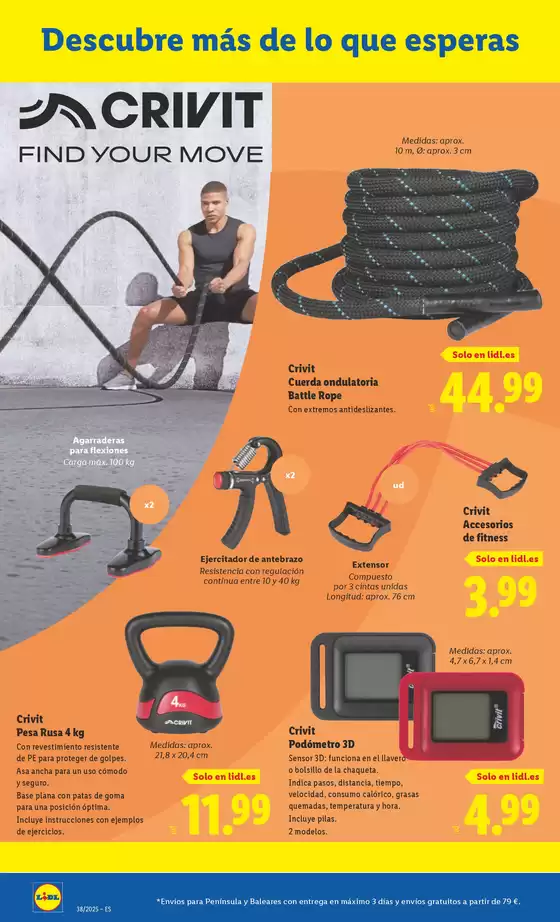 ¡Bazar Lidl! Ofertas válidas del 15/09 al 21/09