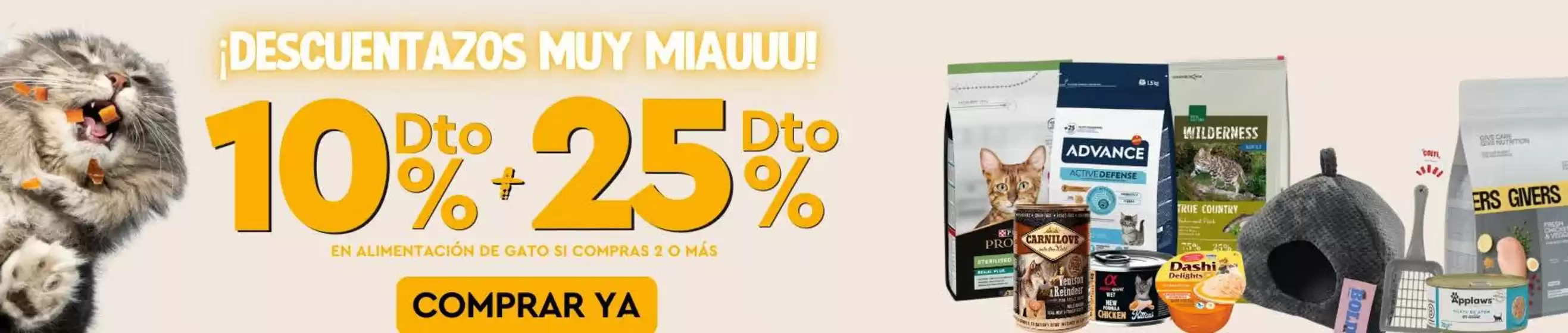 ¡DESCUENTAZOS MUY MIAUUU!
