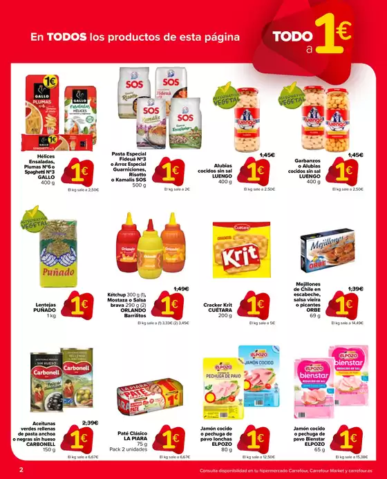 2ªunidad -50% En más de 700productos