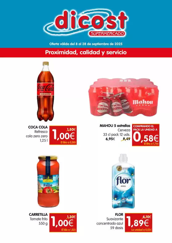 Oferta válida del 8 al 28 de septiembre de 2025