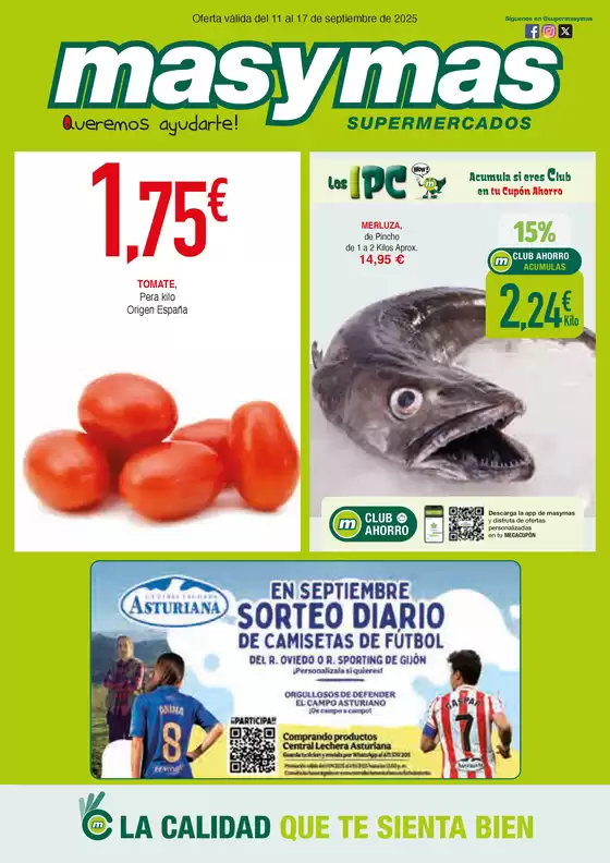 Oferta válida del 11 al 17 de septiembre de 2025