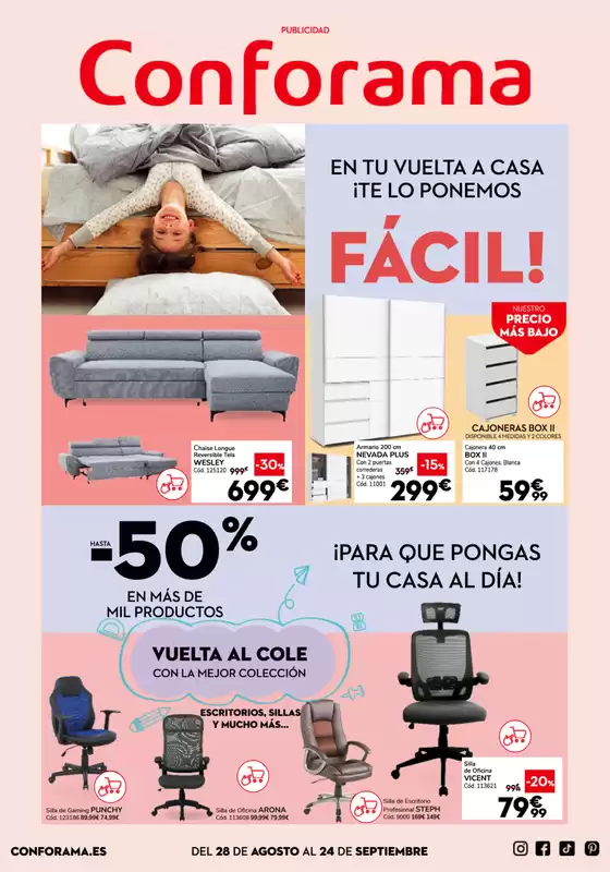 En tu vuelta a casa ite lo ponemos fácil!
