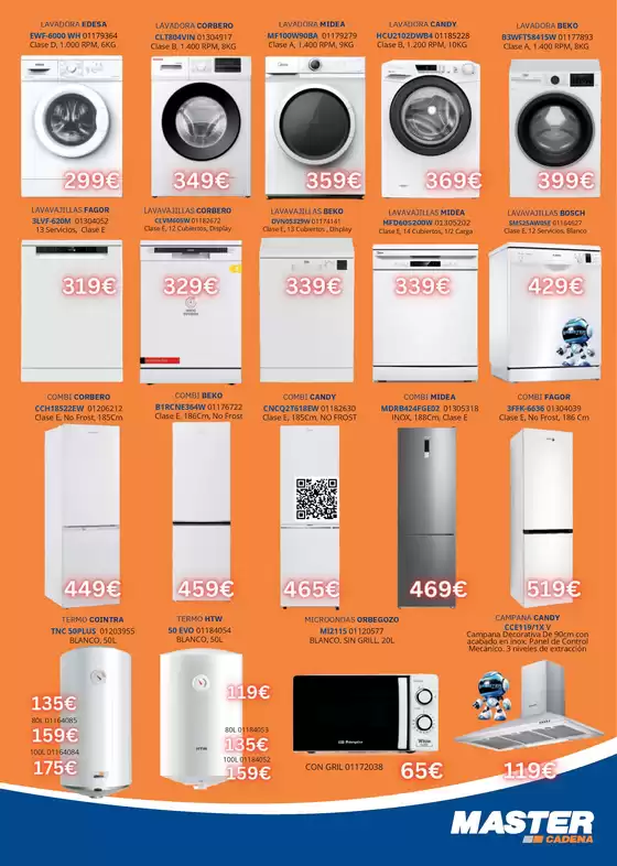¡la Mejor Vuelta Al Cole Con Los Precios De Master Cadena! 