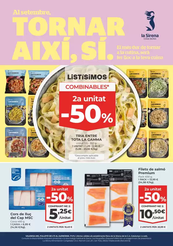 Tornar aixi, si.