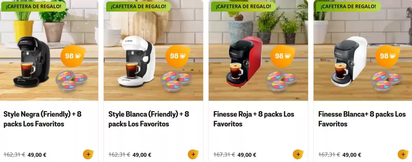 Ofertas de cafeteras